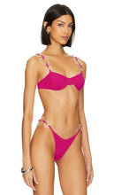 Saudade Cerise Bra Top in Fuchsia
