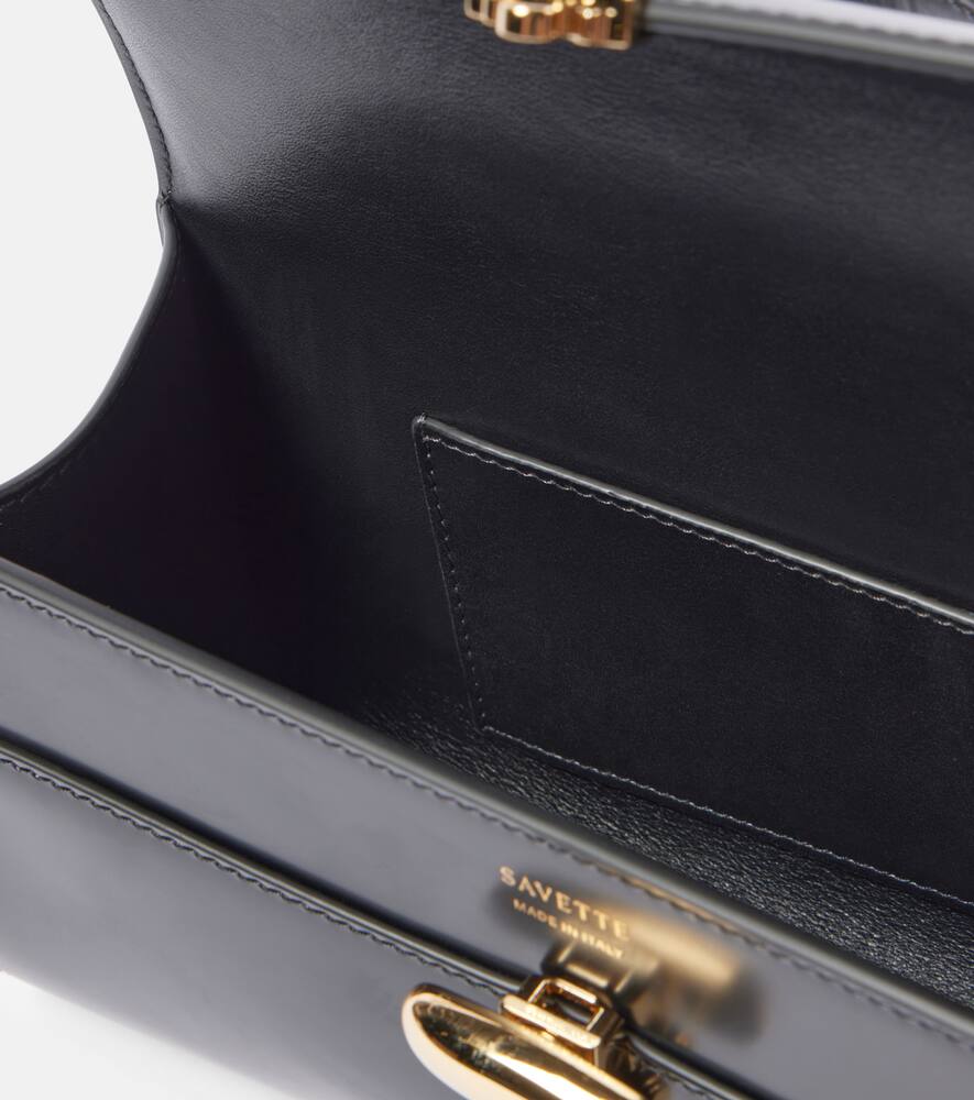 Savette Symmetry Pochette leather tote bag