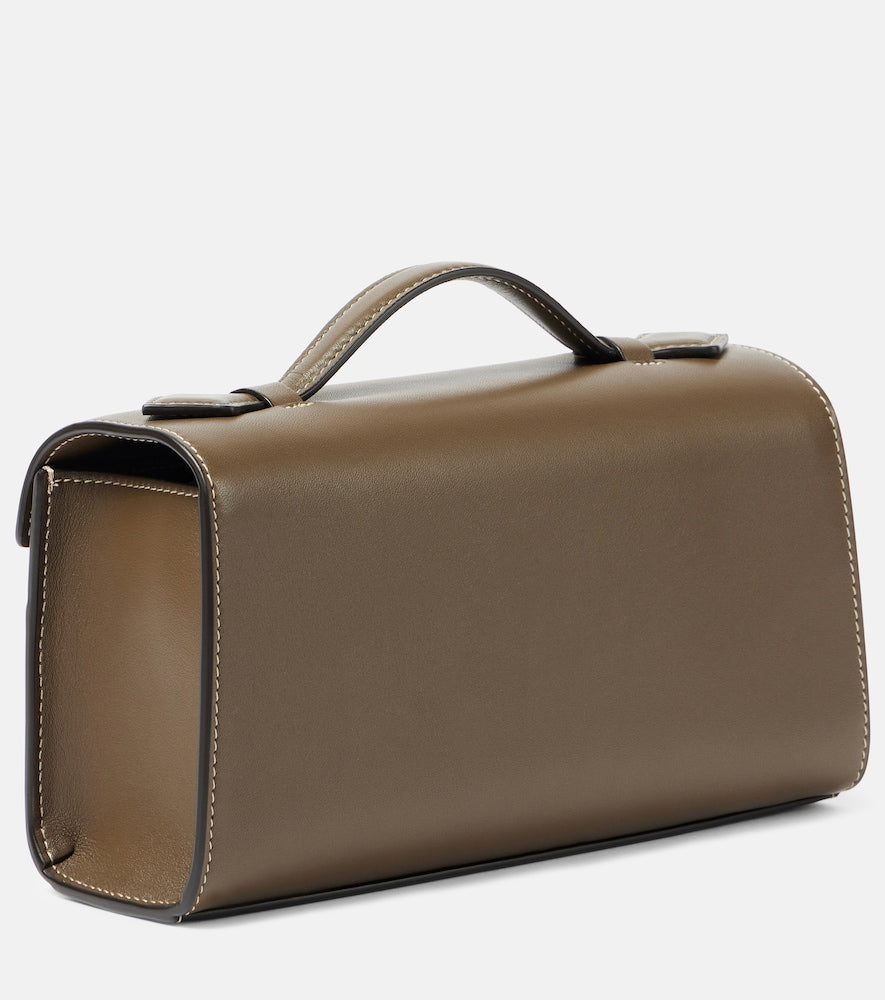 Savette Symmetry Pochette leather tote bag