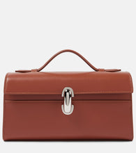 Savette Symmetry Pochette leather tote bag. Shop Savette Top-Handle Bags for women now.