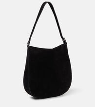 Savette Tondo Large suede shoulder bag