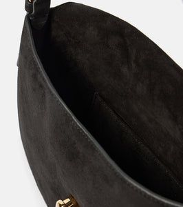Savette Tondo Small suede shoulder bag