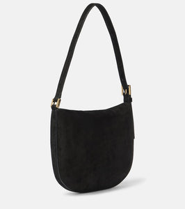 Savette Tondo Small suede shoulder bag