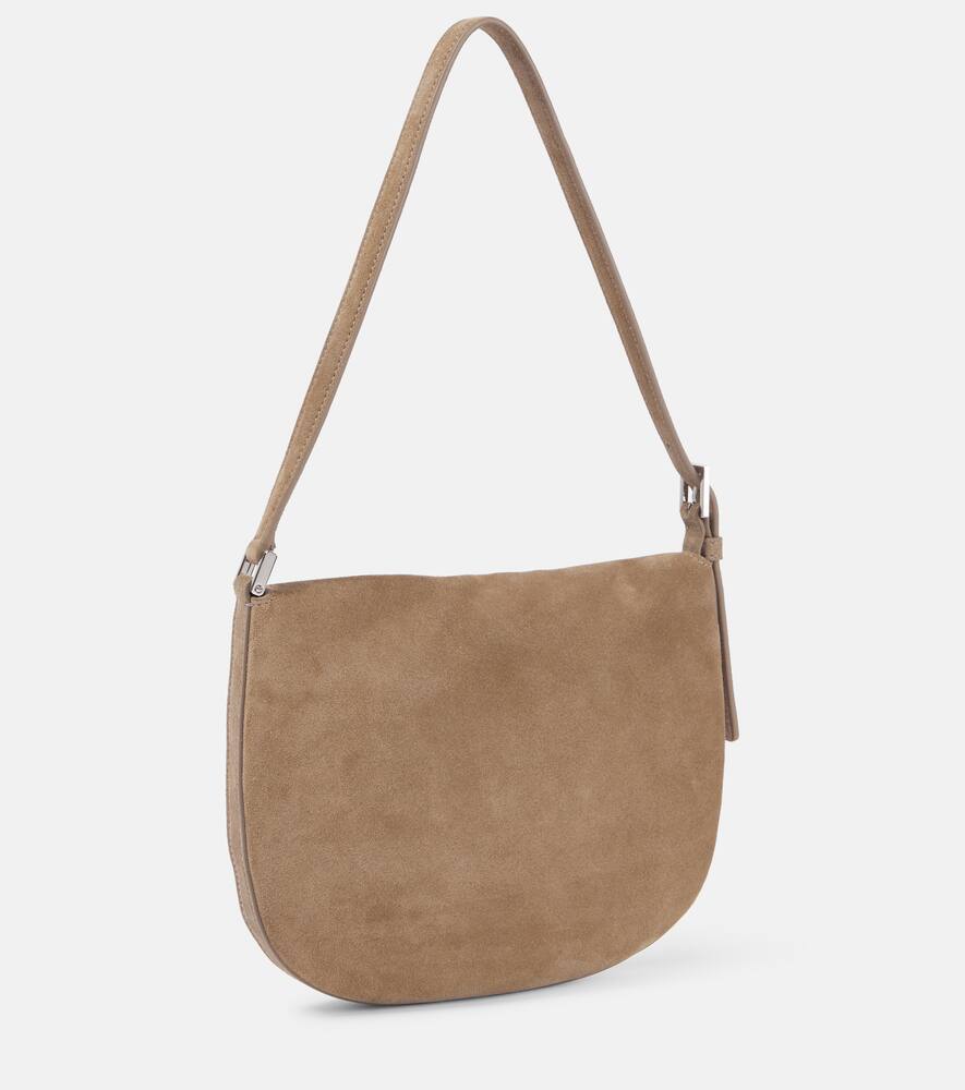 Savette Tondo Small suede shoulder bag