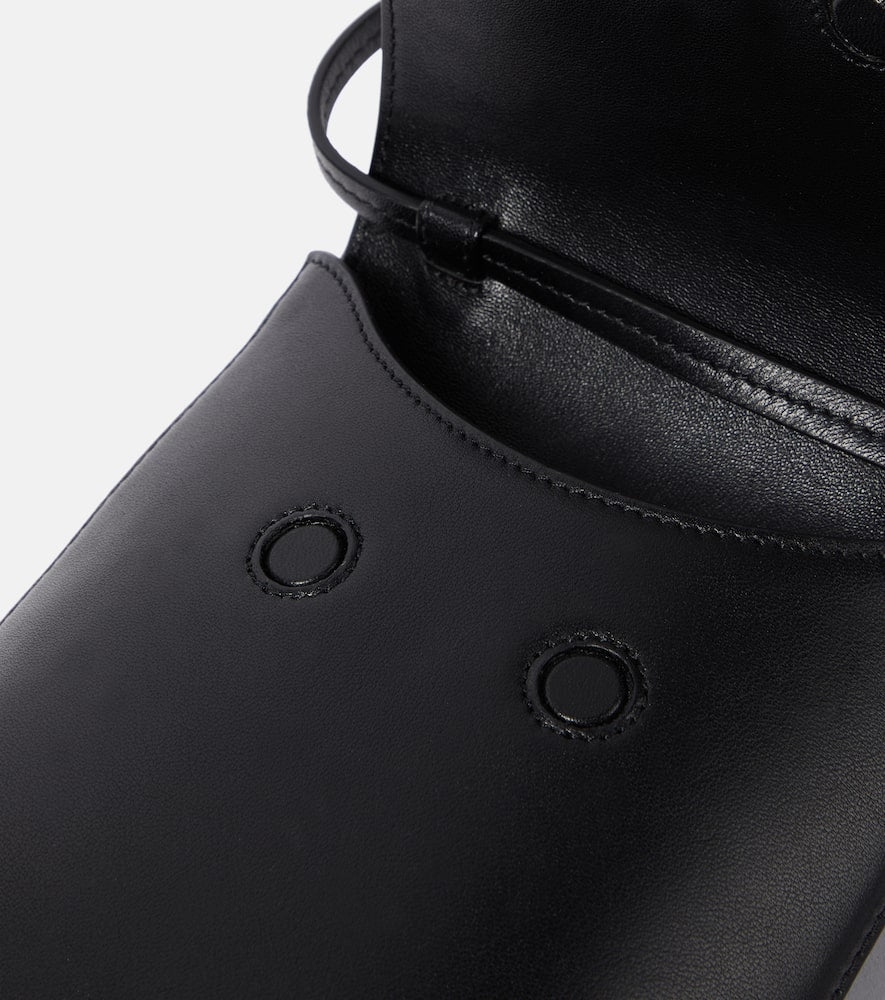 Savette Tondo leather crossbody bag