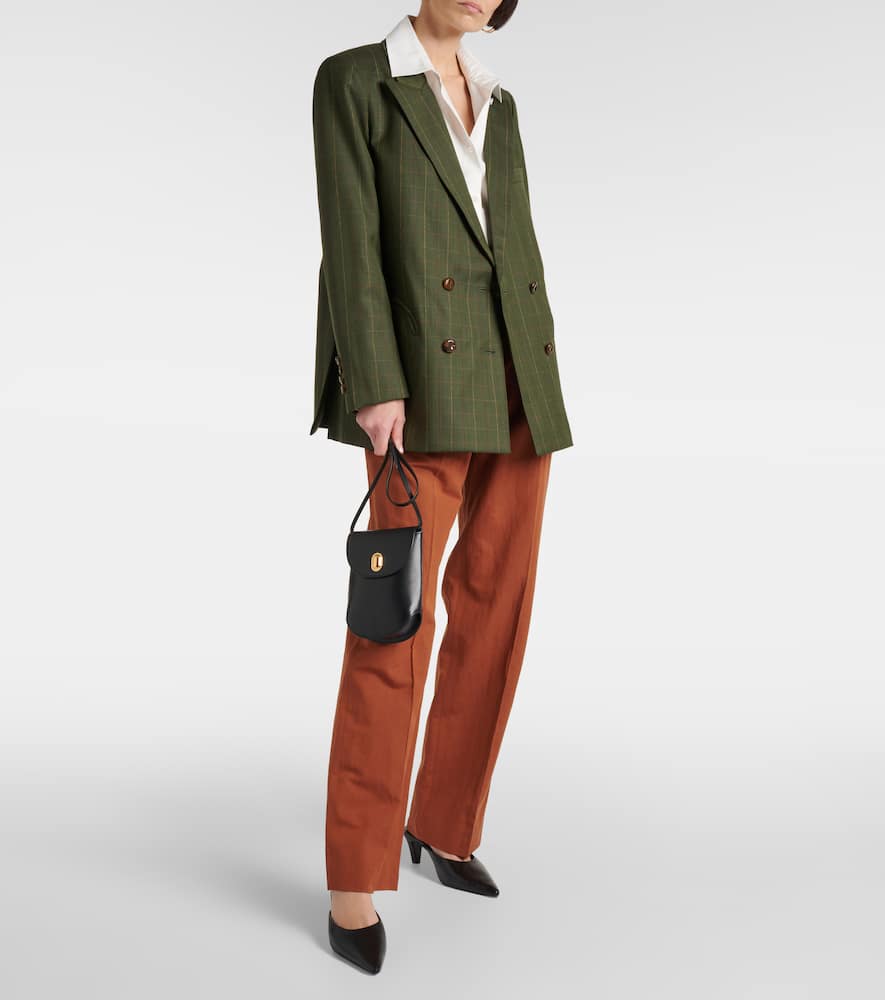 Savette Tondo leather crossbody bag