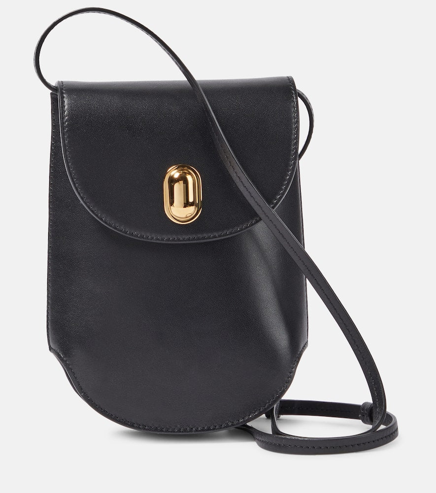 Savette Tondo leather crossbody bag. Shop Savette Shoulder Bags for women now.