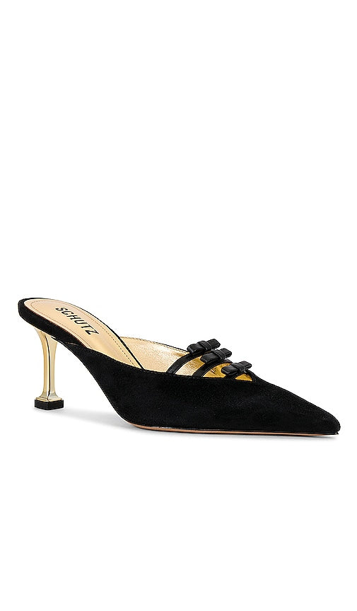 Schutz Alessia Mule in Black