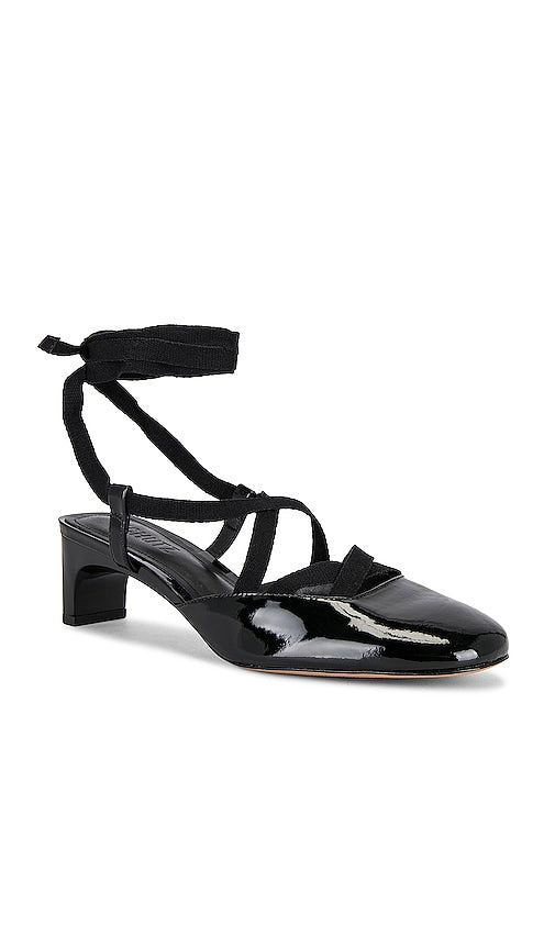 Schutz Amarie Heel in Black