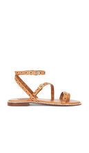 Schutz Annete Sandal in Brown | Cuoio Brown Strappy Sandals for Women