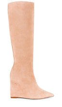 Schutz Asya Up Boot in Beige - Botte Schutz Asya Up en beige - Schutz Asya 米色高筒靴 - Schutz Asya Up Stiefel in Beige - Schutz Asya 업 부츠 베이지 색상 - Stivaletto Schutz Asya Up in beige