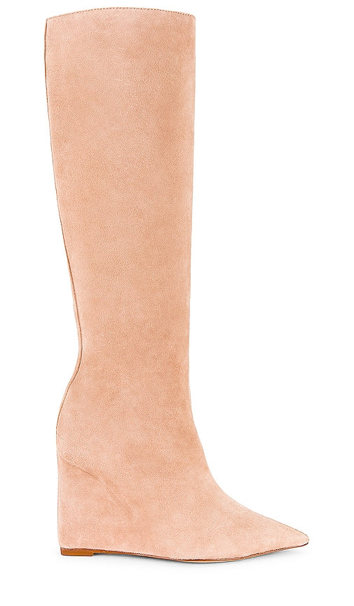 Schutz Asya Up Boot in Beige - Botte Schutz Asya Up en beige - Schutz Asya 米色高筒靴 - Schutz Asya Up Stiefel in Beige - Schutz Asya 업 부츠 베이지 색상 - Stivaletto Schutz Asya Up in beige