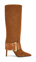 Schutz Beatrix Boot in Brown | Cuoio Brown Knee-High Boots for Women