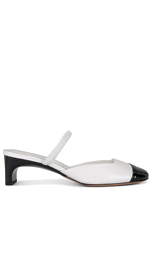 Schutz Bertie Heel in Black,White - Talon Schutz Bertie en noir, blanc - Schutz Bertie 黑色、白色高跟鞋 - Schutz Bertie Heel in Schwarz, Weiß - Schutz 버티 힐 블랙,화이트 색상 - Tacco Schutz Bertie in nero, bianco