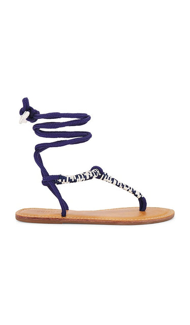 Schutz Claire Sandal in Navy | Midnight Blue Strappy Sandals for Women