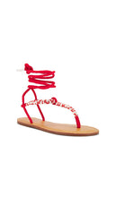Schutz Claire Sandal in Red