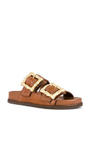 Schutz Enola Sporty Sandal in Brown