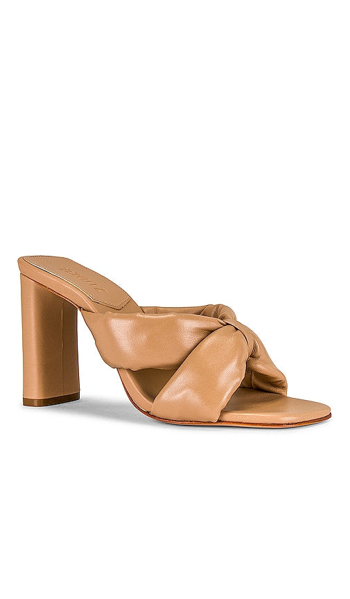 Schutz Fairy High Mule in Beige