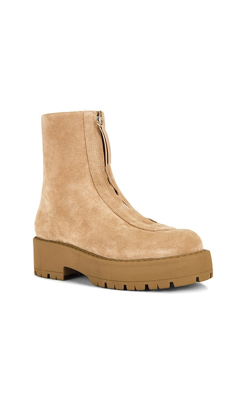 Schutz Farrah Bootie in Tan