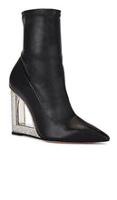 Schutz Filipa Bootie in Black