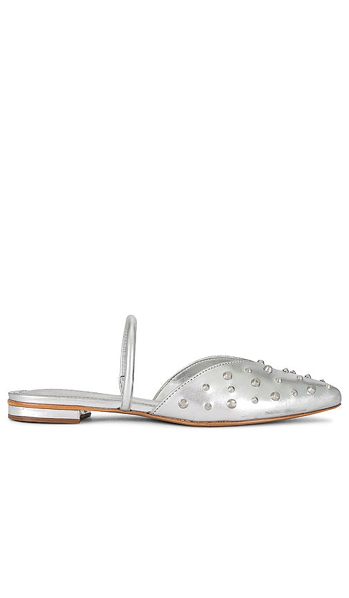 Schutz Gayle Flat in Metallic Silver - Schutz Gayle Flat en argent métallisé - Schutz Gayle 金属银色平底鞋 - Schutz Gayle Flat in Metallic-Silber - 메탈릭 실버 소재의 Schutz Gayle 플랫 - Schutz Gayle Flat in argento metallizzato