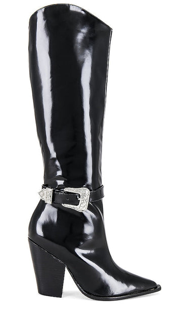 Schutz Jeane Boot in Black - Botte Schutz Jeane en noir - Schutz Jeane 黑色靴子 - Schutz Jeane Stiefel in Schwarz - Schutz Jeane 부츠 블랙 색상 - Stivale Schutz Jeane in nero