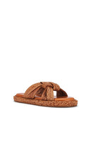 Schutz Kali Flat in Brown