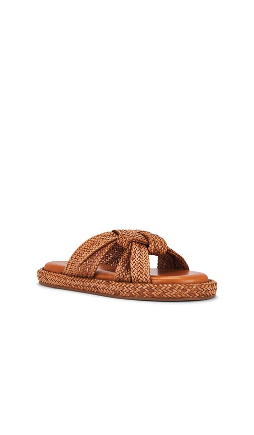 Schutz Kali Flat in Brown