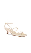 Schutz Kaya Mid Sandal in Cream