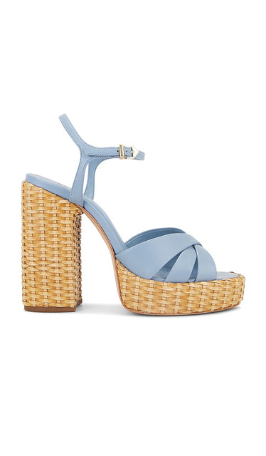 Schutz Keefa Sandal in Baby Blue | Sky Blue Platform Sandals for Women