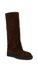 Schutz Keira Up Cloak Boot in Brown