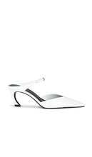 Schutz Laurie Pump in White | White Pump Heels for Women
