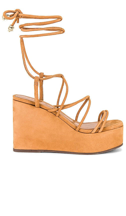 Schutz Magdalena Casual Wedge in Nude - Schutz Magdalena Casual Wedge en Nude - Schutz Magdalena 裸色休闲坡跟鞋 - Schutz Magdalena Casual Wedge in Nude - Schutz Magdalena 캐주얼 웨지 누드 색상 - Zeppa casual Schutz Magdalena in color nudo