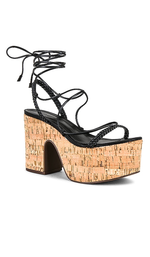 Schutz Maxima Cutout Platform in Black