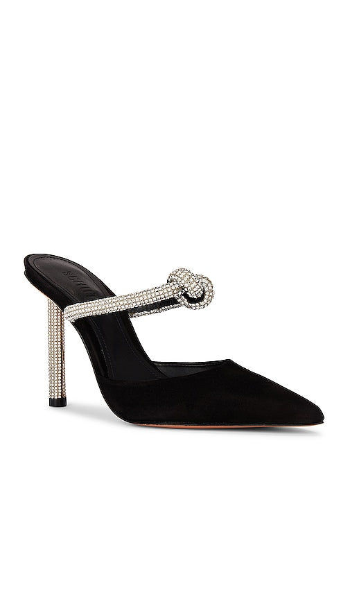 Schutz Pearl Pin Heel in Black