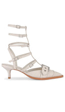 Schutz Penny Heel in Ivory - Talon Penny Schutz en ivoire - Schutz 象牙色 Penny 高跟鞋 - Schutz Penny Heel in Elfenbein - Schutz 페니 힐 아이보리 색상 - Schutz Penny Heel in avorio