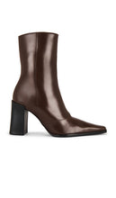 Schutz Raffaela Bootie in Brown | Root Brown Ankle Boots for Women