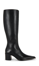 Schutz Raffaela Up Boot in Black | Black Black Boots for Women