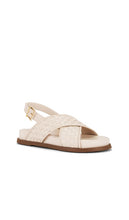 Schutz Ruby Sporty Sandal in Cream