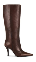 Schutz Rudy Boot in Brown | Root Brown Knee-High Boots for Women