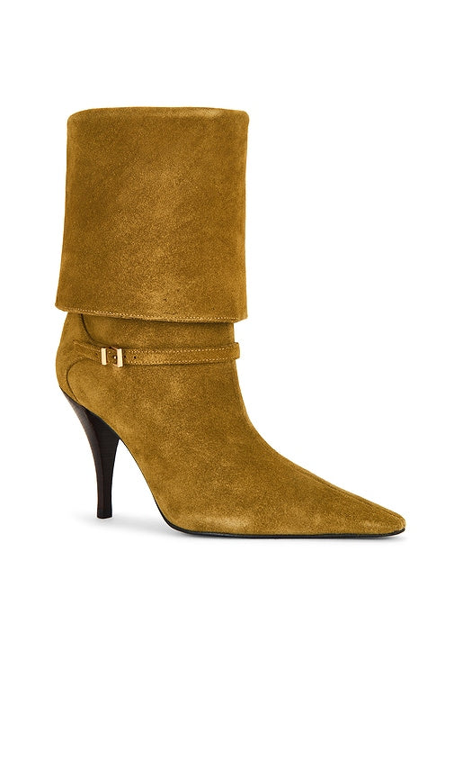 Schutz Rudy Buckle Boot in Olive