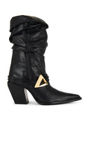 Schutz Sable Bootie in Black | Black Black Boots for Women