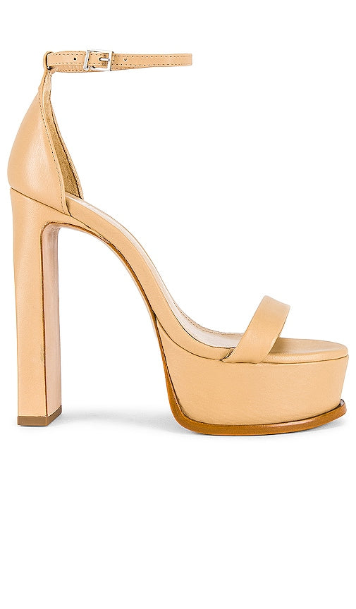 Schutz Suzy Lee Platform Heel in Nude - Talon plateforme Schutz Suzy Lee en Nude - Schutz Suzy Lee 裸色厚底高跟鞋 - Schutz Suzy Lee Plateauabsatz in Nude - Schutz Suzy Lee 플랫폼 힐 누드 색상 - Schutz Suzy Lee Tacco con plateau in color nudo