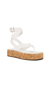 Schutz Tessie Sandal in White