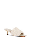 Schutz Tiana Mid Sandal in Beige