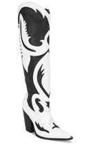 Schutz Woody Up Casual Boot in Black,White