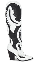 Schutz Woody Up Casual Boot in Black,White - Botte décontractée Schutz Woody Up en noir, blanc - Schutz Woody Up 黑色、白色休闲靴 - Schutz Woody Up Freizeitstiefel in Schwarz, Weiß - Schutz Woody Up 캐주얼 부츠 블랙, 화이트 색상 - Stivale casual Schutz Woody Up in nero, bianco