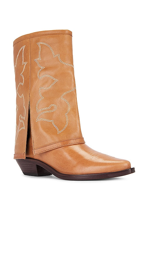 Schutz x REVOLVE Clay West Boot in Brown