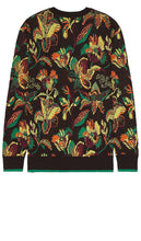 Scotch & Soda Jacquard Sweater in Chocolate