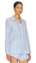 Seafolly Beach Shirt in Baby Blue